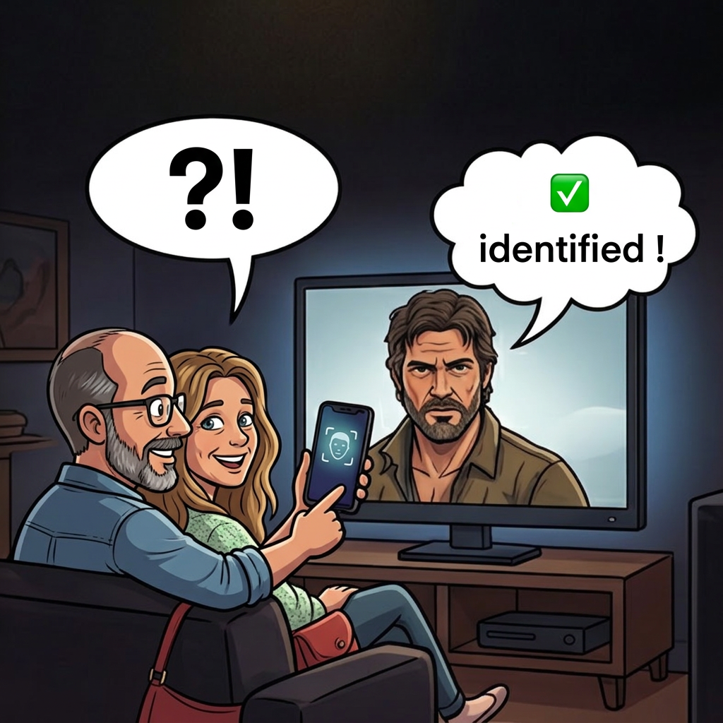 Identify actors from your couch